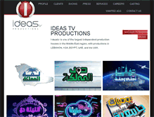 Tablet Screenshot of i-deastv.com